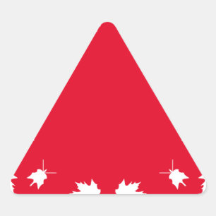 canada dag driehoek sticker