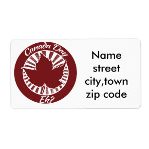 Canada-dag eh etiket