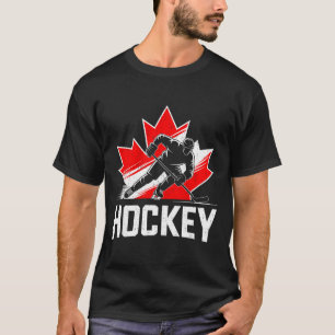 Canada dag hockey patriottische esdoornblad Canade T-shirt