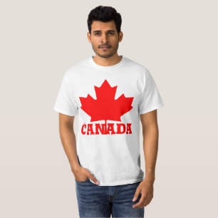 Canada Dag leuk leuke aangename rode kruis Canadee T-shirt