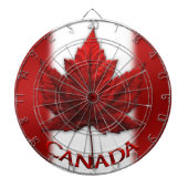 Canada Dartboard Canada Flag Souvenir Dartboards Dartbord (Voorkant)