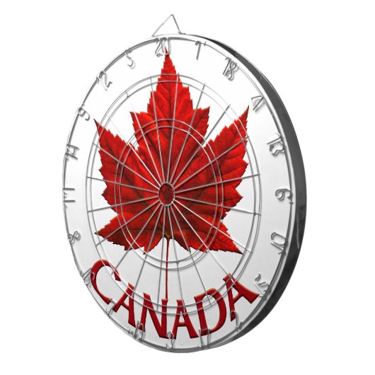 Canada Dartboard Canada Souvenir Dartboards Games Dartbord (Voorkant Rechts)