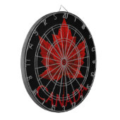 Canada Dartboard Canada Souvenir Dartboards Games Dartbord (Voorkant Links)