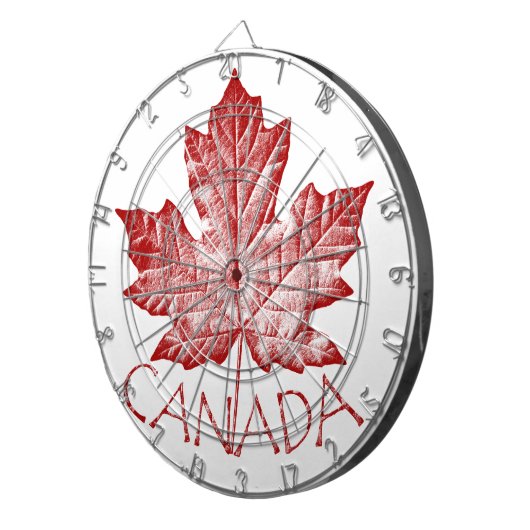 Canada Dartboard Canada Souvenir Dartboards Games Dartbord (Voorkant Rechts)
