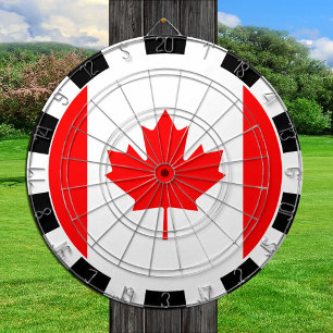 Canada Dartboard en Canadian Flag darts/game board Dartbord