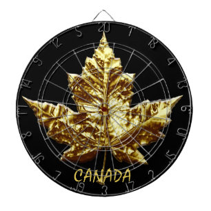 Canada Dartboard Gold Canada Souvenir Dartboards Dartbord