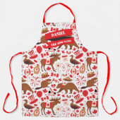 Canada Day BBQ Canadees Schort (Voorkant)