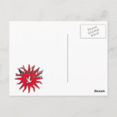 Canada Day Beaver Briefkaart (Achterkant)