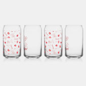 Canada Day Blikvorm Glas (Links)