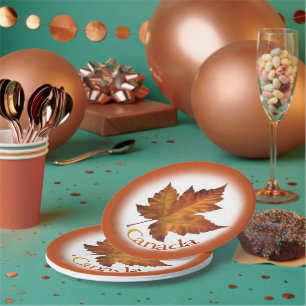 Canada Day Borden Canada Maple Leaf Paper Borden Papieren Bordje