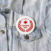Canada Day Button (In situ)