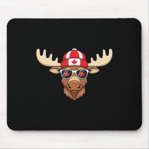 Canada Day Canadese Vlag Maple Leaf Moose Sungles Muismat