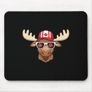 Canada Day Canadese Vlag Maple Leaf Moose Sungles Muismat