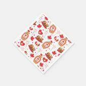 Canada Day Canadian Maple Syrup Servet (Hoek)