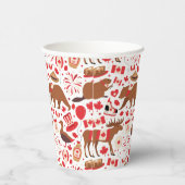 Canada Day Canadian Papieren Bekers (Rechts)