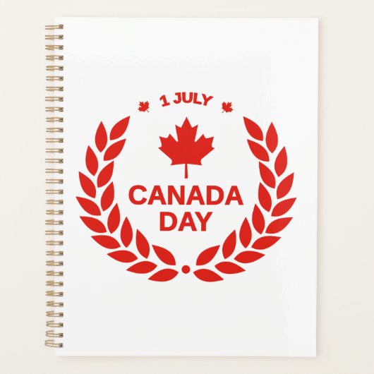 Canada Day Celebration-24658 Planner (Voorkant)