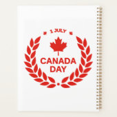 Canada Day Celebration-24658 Planner (Achterkant)