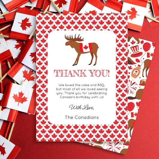 Canada Day - Dankjewel Card Kaart