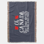 Canada Day Deken (Voorkant Verticaal)
