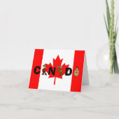 Canada Day Graphics Kaart (Voorkant)