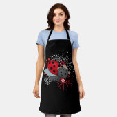 Canada Day Ladybug T-Shirt Schort (Gedragen)