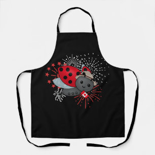 Canada Day Ladybug T-Shirt Schort