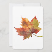 Canada Day Maple Leaf BBQ Party Uitnodiging (Achterkant)