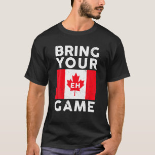 Canada Day Maple Leaf Canadian Flag Symbol Cool Ca T-shirt