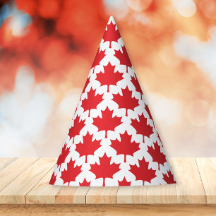 Canada Day Maple Leaf Feesthoedjes