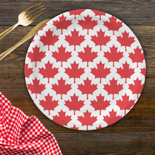 Canada Day Maple Leaf Papieren Bordje