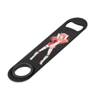 Canada Day maple leaf red & white flag animmanga Speed Flessenopener