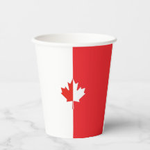 Canada Day Maple Leaf Rood & Wit