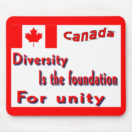 Canada Day Mousepad Muismat (Voorkant)