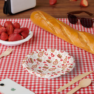 Canada Day Party Paper Bowls Papieren Kommen