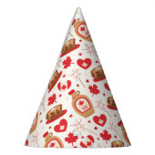 Canada Day Party Pet Feesthoedjes (Links)