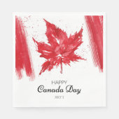 Canada Day Party Servet (Voorkant)