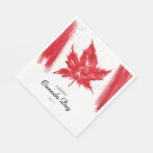 Canada Day Party Servet (Hoek)