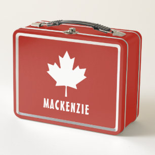 Canada Day Red White Canadese vlag Maple Leaf Naam
