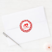 Canada Day Ronde Sticker (Envelop)
