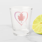 Canada Day Shot Glass Shot Glas (Achterkant)