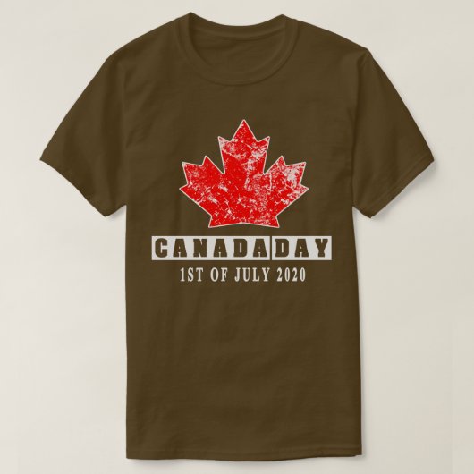 Canada Day T-shirt (Design voorkant)