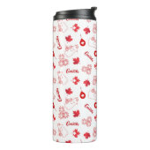 Canada Day Thermosbeker (Gedraaid links)