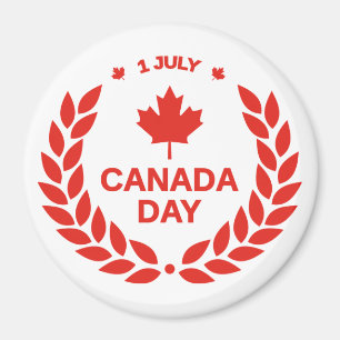 Canada Day-viering – Canadese 1 juli-feest Magneet