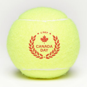 Canada Day Wreath Tennis Balls Tennisballen