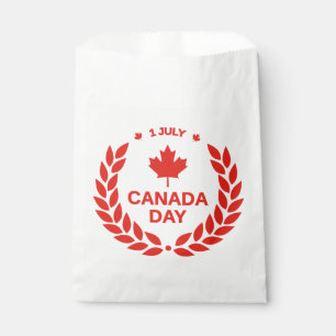 Canada Day Wreator Bags Bedankzakje