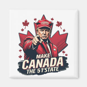 Canada de 51ste staat Trump Canadees Magneet