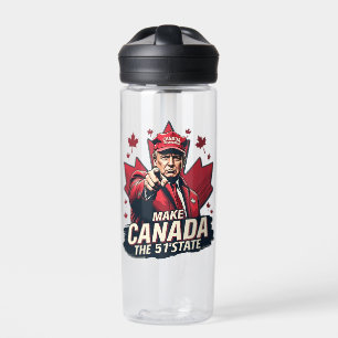 Canada de 51ste staat Trump Canadees Waterfles