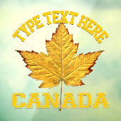 Canada Deal Sporty Custom Canada Window Stickers (Vel 3)