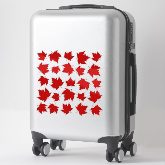 Canada Decals Maple Leaf Window Decal Stickers (Koffer)
