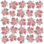 Canada Decals Maple Leaf Window Decal Stickers (Voorkant)